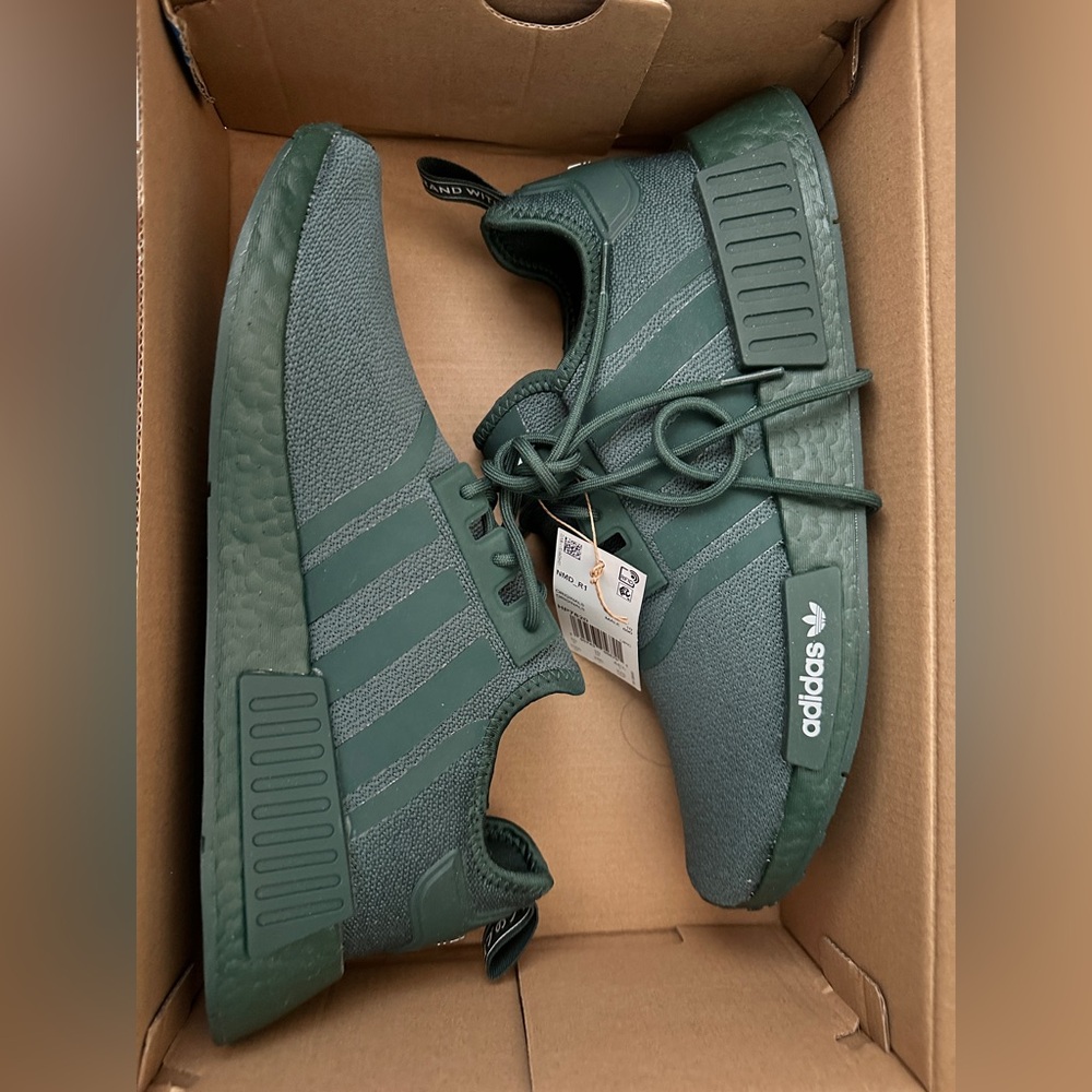 **BRAND NEW** Adidas NMD Mineral Green M10.5